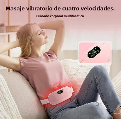 Cinturón Térmico y Masajeador Lumbar/Menstrual