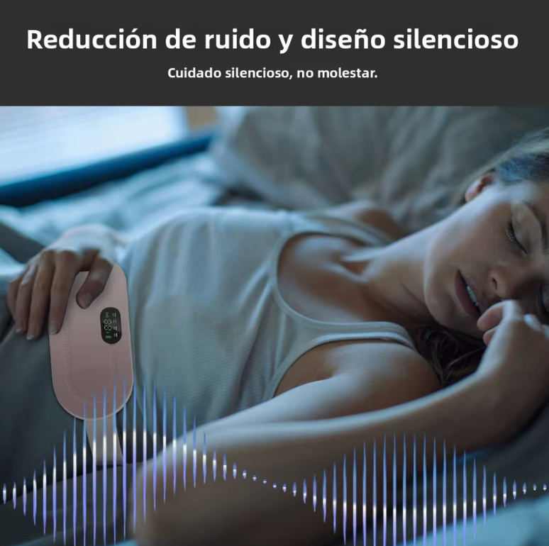 Cinturón Térmico y Masajeador Lumbar/Menstrual
