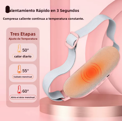 Cinturón Térmico y Masajeador Lumbar/Menstrual